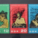 DDR, MiNr. 1084-1086, zentrisch gestempelt
