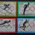 DDR, MiNr. 1000-1003, zentrisch gestempelt