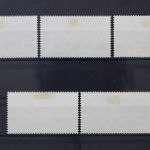 DDR, MiNr. 978-982, zentrisch gestempelt