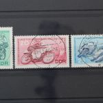 DDR, MiNr. 972-974, zentrisch gestempelt