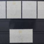 DDR, MiNr. 918--922, zentrisch gestempelt