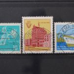 DDR, MiNr. 898-900, zentrisch gestempelt