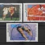 Deutschland (BRD), MiNr. 1353-1355, zentrisch gestempelt