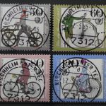 Deutschland (BRD), MiNr. 1242-1245 zentrisch Kirchheim, gestempelt