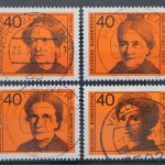 Deutschland (BRD), MiNr. 791-794, zentrisch gestempelt