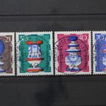 Deutschland (BRD), MiNr. 742-745 zentrisch Oberhausen, gestempelt