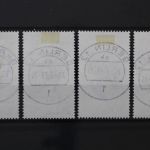 Deutschland (BRD), MiNr. 684-687 zentrisch Berlin 12, gestempelt