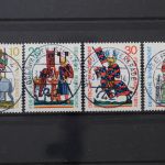 Deutschland (BRD), MiNr. 612-615, zentrisch gestempelt