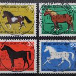 Deutschland (BRD), MiNr. 578-581, zentrisch gestempelt