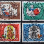 Deutschland (BRD), MiNr. 538-541, zentrisch gestempelt