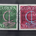 Deutschland (BRD), MiNr. 519-520 zentrisch Oberhausen, gestempelt