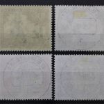 Deutschland (BRD), MiNr. 523-526, zentrisch gestempelt