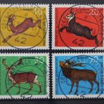 Deutschland (BRD), MiNr. 511-514 zentrisch Oberhausen, gestempelt