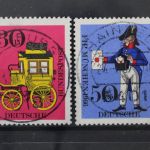 Deutschland (BRD), MiNr. 516-517, zentrisch gestempelt