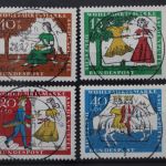 Deutschland (BRD), MiNr. 486-488 zentrisch Berlin, gestempelt