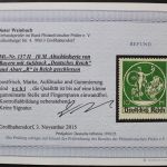Deutsches Reich, MiNr. 137 II, postfrisch, BPP Fotobefund