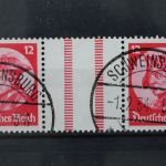 Deutsches Reich, MiNr. WZ 10, gestempelt