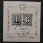 Schweiz, MiNr. Block 8, gestempelt