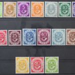 Deutschland (BRD), MiNr. 123-138, Neugummi