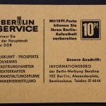DDR Markenheftchen, MiNr. 4 b, postfrisch