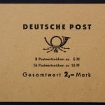 DDR Markenheftchen, MiNr. 4 c, postfrisch