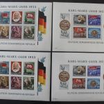 DDR, MiNr. Block 8/9 A/B, ungebraucht