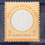 Deutsches Reich, MiNr. 15, Falz