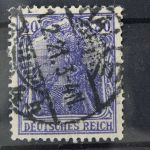 Deutsches Reich, MiNr. 149 Type I, gestempelt, geprüft Infla