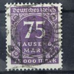 Deutsches Reich, MiNr. 276, gestempelt, geprüft Infla