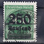 Deutsches Reich, MiNr. 293, gestempelt, geprüft Infla