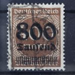 Deutsches Reich, MiNr. 305, gestempelt, geprüft Infla