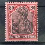 Deutsches Reich, MiNr. 77, Falz