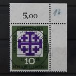 Deutschland, MiNr. 314 w Ecke re. oben, zentrisch Hamburg, gestempelt