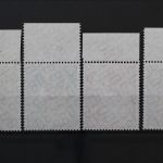 Deutschland, MiNr. 297-300 Oberrand, zentrisch Bockenem, gestempelt