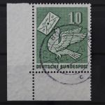 Deutschland (BRD), MiNr. 247 Ecke links unten, gestempelt
