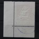 Deutschland (BRD), MiNr. 199 Ecke rechts unten, FN 2, gestempelt