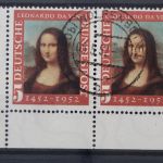 Deutschland (BRD), MiNr. 148 I WP, Ecke links unten, gestempelt