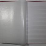 Einsteckalben-Posten, 11 gebrauchte Einsteckalben mit weißen Seiten