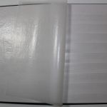 Einsteckalben-Posten, 11 gebrauchte Einsteckalben mit weißen Seiten