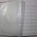 Einsteckalben-Posten, 11 gebrauchte Einsteckalben mit weißen Seiten