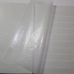 Einsteckalben-Posten, 10 gebrauchte Einsteckalben mit weißen Seiten