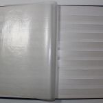 Einsteckalben-Posten, 10 gebrauchte Einsteckalben mit weißen Seiten