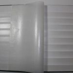 Einsteckalben-Posten, 10 gebrauchte Einsteckalben mit weißen Seiten