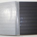 Einsteckalben-Posten, 11 gebrauchte Einsteckalben mit schwarzen Seiten