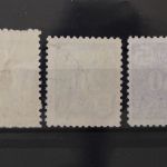 Estland, MiNr. 1-3 y, gestempelt