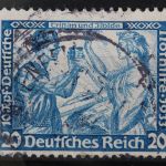 Deutsches Reich, MiNr. 505 B, gestempelt