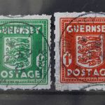 Guernsey, MiNr. 4-5, gestempelt, BPP Signatur