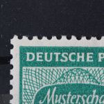 Sowj. Zone, MiNr. 124 X PF IV, postfrisch