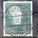 Deutschland (BRD), MiNr. 144, Berlin Charlottenburg, gestempelt