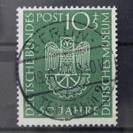 Deutschland (BRD), MiNr. 163 zentrisch Berlin, gestempelt, BPP Signatur
